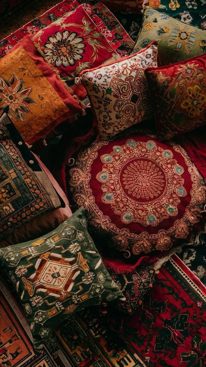 Coussin berbère tissé à la main